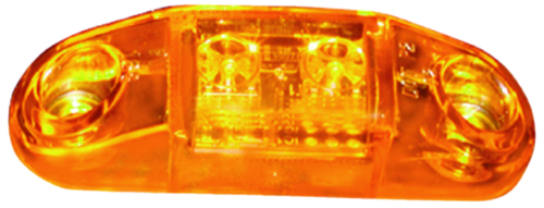 Peterson Manufacturing V168A Piranha Amber LED Slim Line Clearance Sidemarker Light